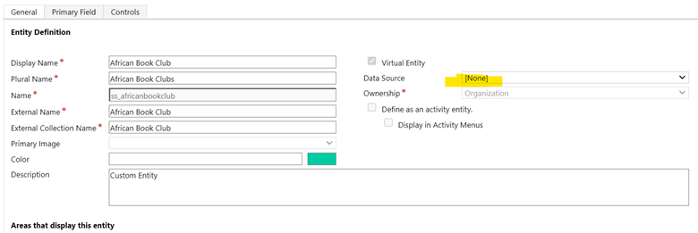 Data Source Not Implemented Correctly