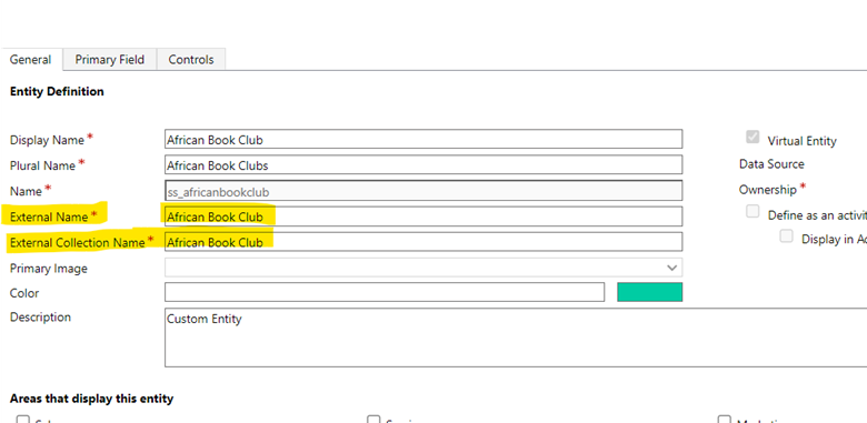 Virtual Table External is Mapped to Wrong Place