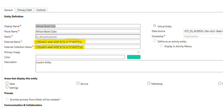 Virtual Table External is Mapped to Wrong Place