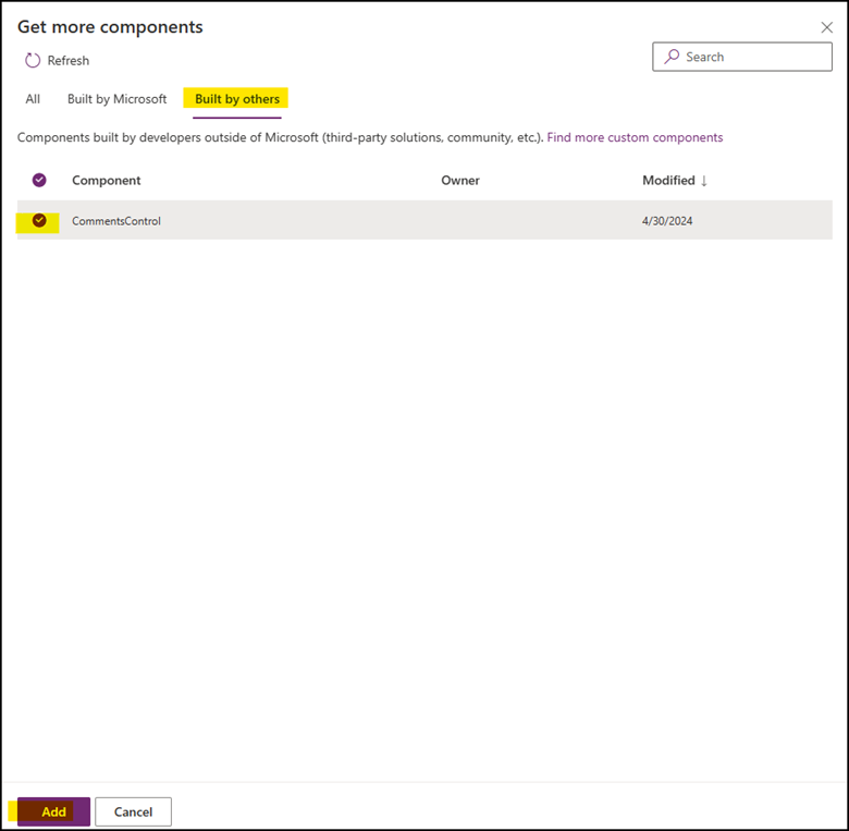 Install PowerApps Components From Pcf.gallery To Your Org